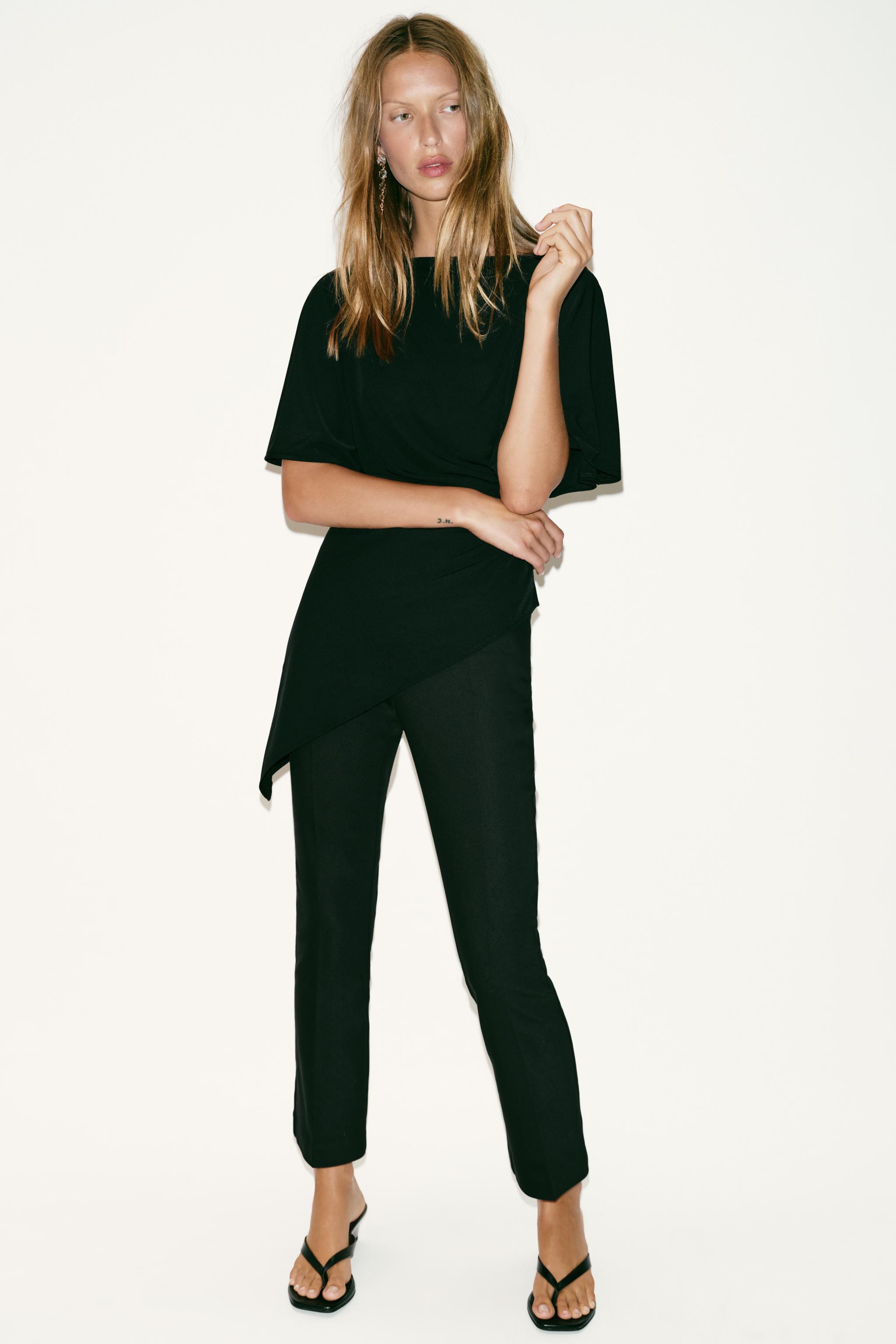 DRAPED ASYMMETRIC TOP